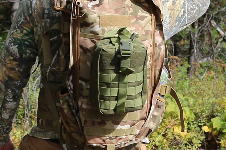 molle pouch green military first aid bag storage tactical