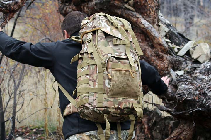 Outdoor backpacks Camping and Travel Molle Ready Tactical Pack