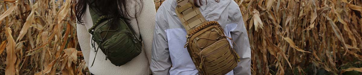 tactical messenger bag with paracord handle outdoor survival