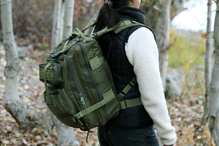 Quick Hike 30L military greent actical backpack