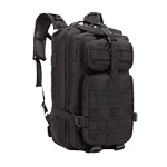 quick hike medium size military tactical backpack black