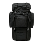 70L high quality black pack for hiking and camping canada