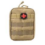 molle addon pouch medical first aid extra pocket khaki tan