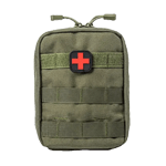 molle addon pouch first aid extra pocket military green